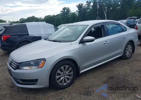2012 Volkswagen Passat 2.5L S from USA, damaged, VIN 1VWAP7A34CC062986